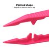 30pcs Plastic Bead Tweezers Slip Resistance Craft Tweezers Plastic Tweezers  For Jewelry Making
