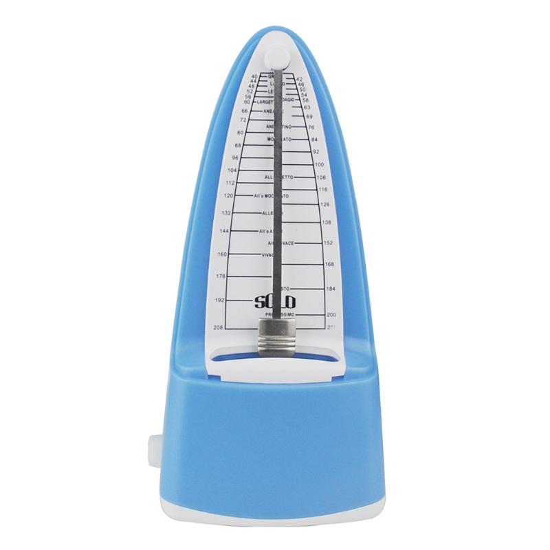 Mechanical Metronome Wood Grained Loud Sound/High Precision for Piano/Guitar/Violin/Drum and Other Instruments