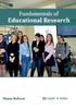 The Fundamentals of Educational Research Book