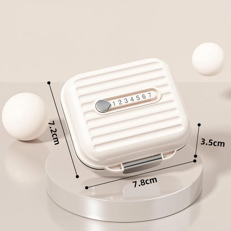 

Водонепроницаемый многосеточный ящик для хранения таблеток, органайзер для лекарств, маленькие коробки для таблеток, пластиковый еженедельный портативный дозатор лекарств