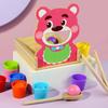 Montessori Color Sorting Teddy Bear Toy Set for Early Education