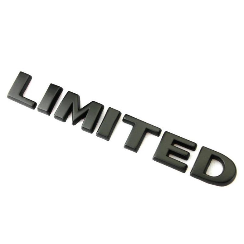 3D Metal Car Trunk Badge StickersLetters Emblem