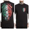 DE LA MUERTE MEX Tattoo Art Style Sommer Freizeit T-Shirt Unisex und Damen Luxusmarke Oberteil Neues Kunst Logo