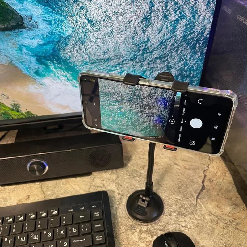 360 Degree Rotation Mobile Phone Stand Bracket Universal Car Suction Cup Mount Phone Holders Sucker Holder For Cell Phone