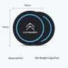Car Silicone Coaster Anti-slip Water Cup Drink Mat For Citroen C4 C3 C5 C1 C2 Berlingo Celysee Cactus Picasso Aircross Saxo