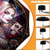 Custom Name Personalized Harley Quinn Print Umbrella, Auto Open Close, 8‑Rib Sturdy Frame, Commute Camping Hiking Use, Birthday Gift