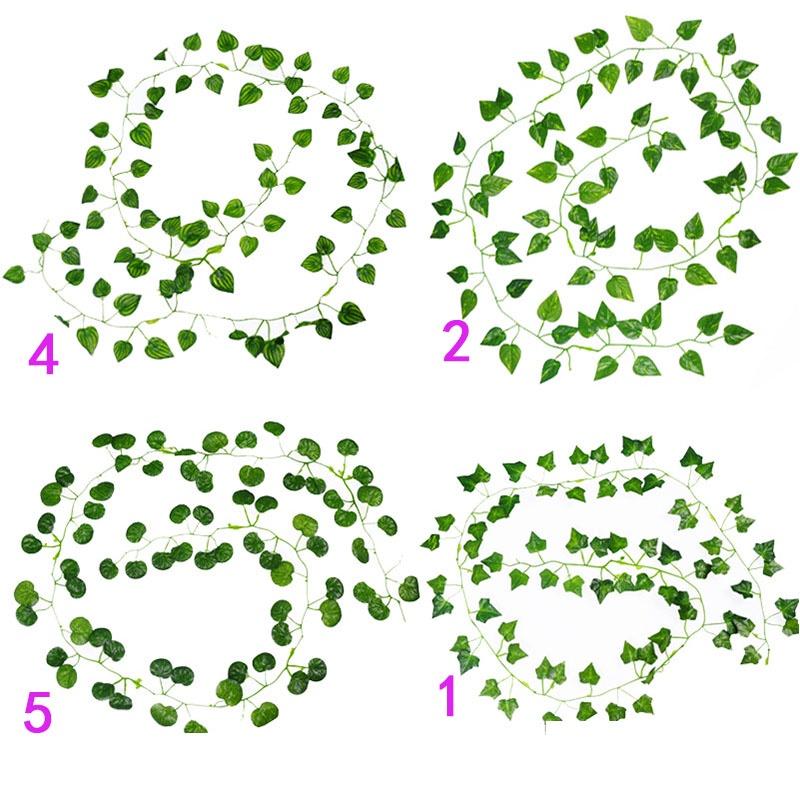Lush Plant Garland Ivy Decor Plastic Hot Green Home Foliage Flower Leaf Decorations For A Vibrant Ambiance