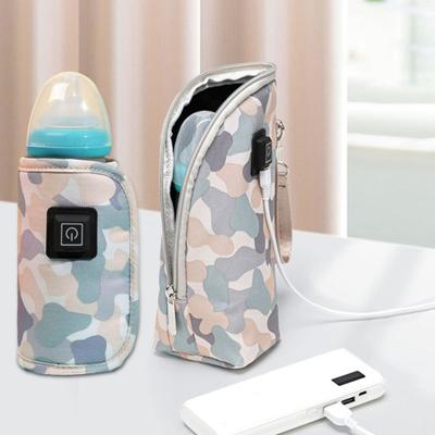 1 Set Babyflaschenwärmer Smart Konstante Temperatur 3-stufig Einstellbar Säugling Kleinkind Auto Milchflasche Warmhalten Überzug zum Geschenk