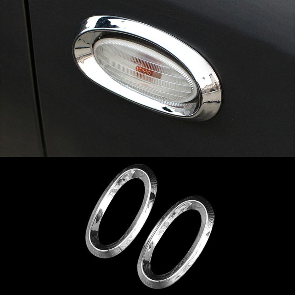 For Nissan Versa Sunny Almera Latio 2011 2012 2013 Car Turning Light Side Cover Trim ABS Chrome 2pcs/set Accessories