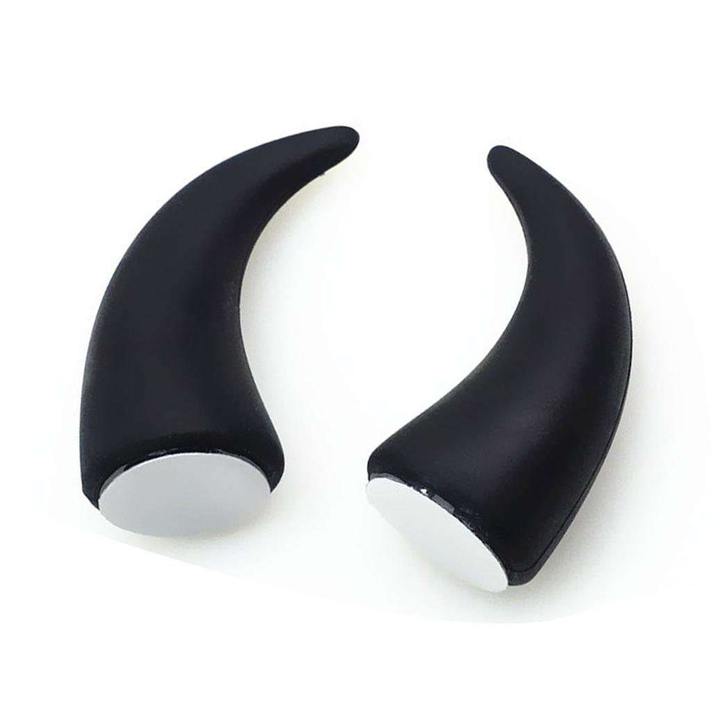2 szt. Samochodowy kask motocyklowy Diabelski róg Kocie uszy Dekoracja Uniwersalny motocykl Rower Car Styling Dekoracja Kask