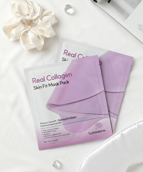 Lumiderm Real Collagen Skin Fit Mask Pack Set
