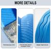 Pack of 8Pcs Luggage Wheel Covers Quiet Noise Reduction Suitcase Protectors Covers for Travel Luggage Replacement
