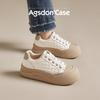 Augustus Deng little white shoes women's 2025 new spring platform cute ugly cute bread shoes sports casual board shoes