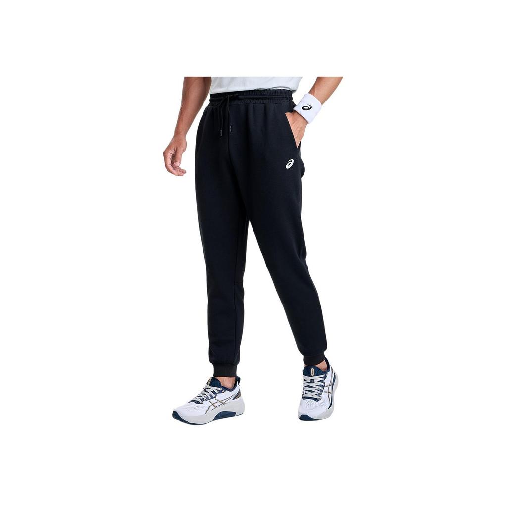 New Asics Knitted Sports Pants Men's Black 2031E861-001