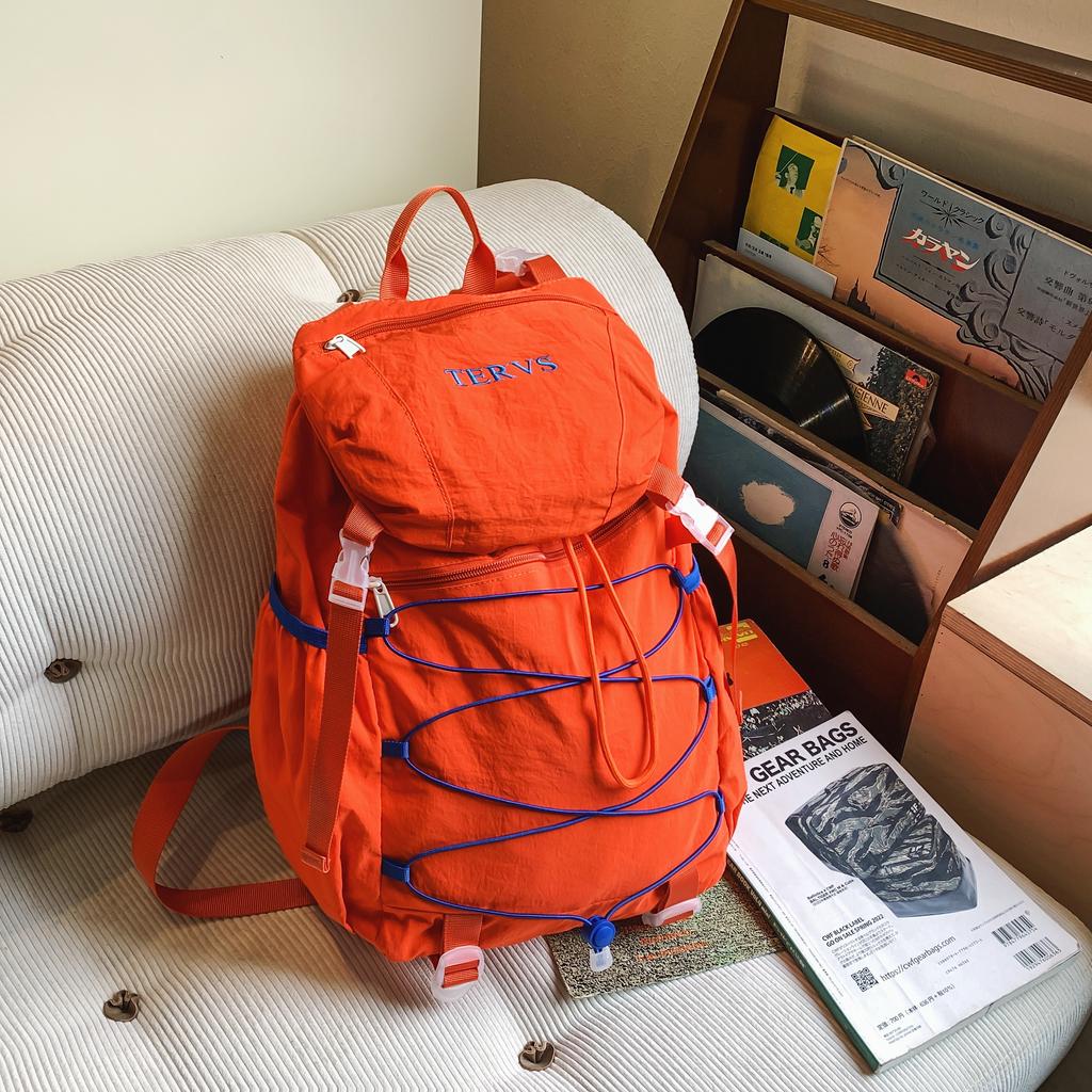 Japanese-style schoolbag. Suitable for male college students. Casual outdoor mountaineering bag. For female senior high school s