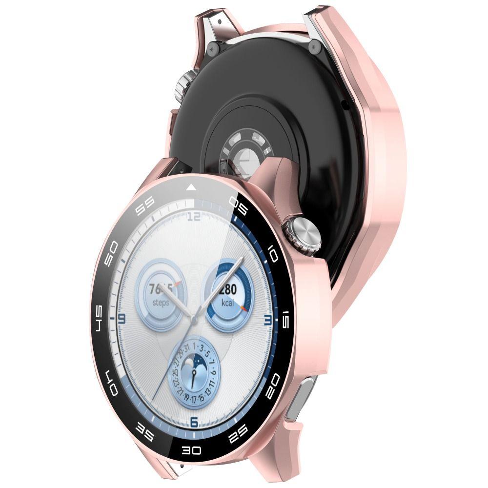 with Scale Screen Protector Tempered PC Cover Shell Protective Case for Huawei Watch GT 5 46MM