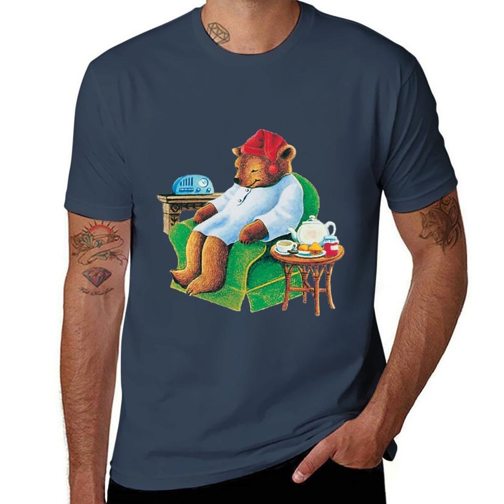 Celestial Seasoning Sleepytime Tea Bear Tshirt T Shirts For Man Graphic Vintage T Shirt Personalised Tshirt