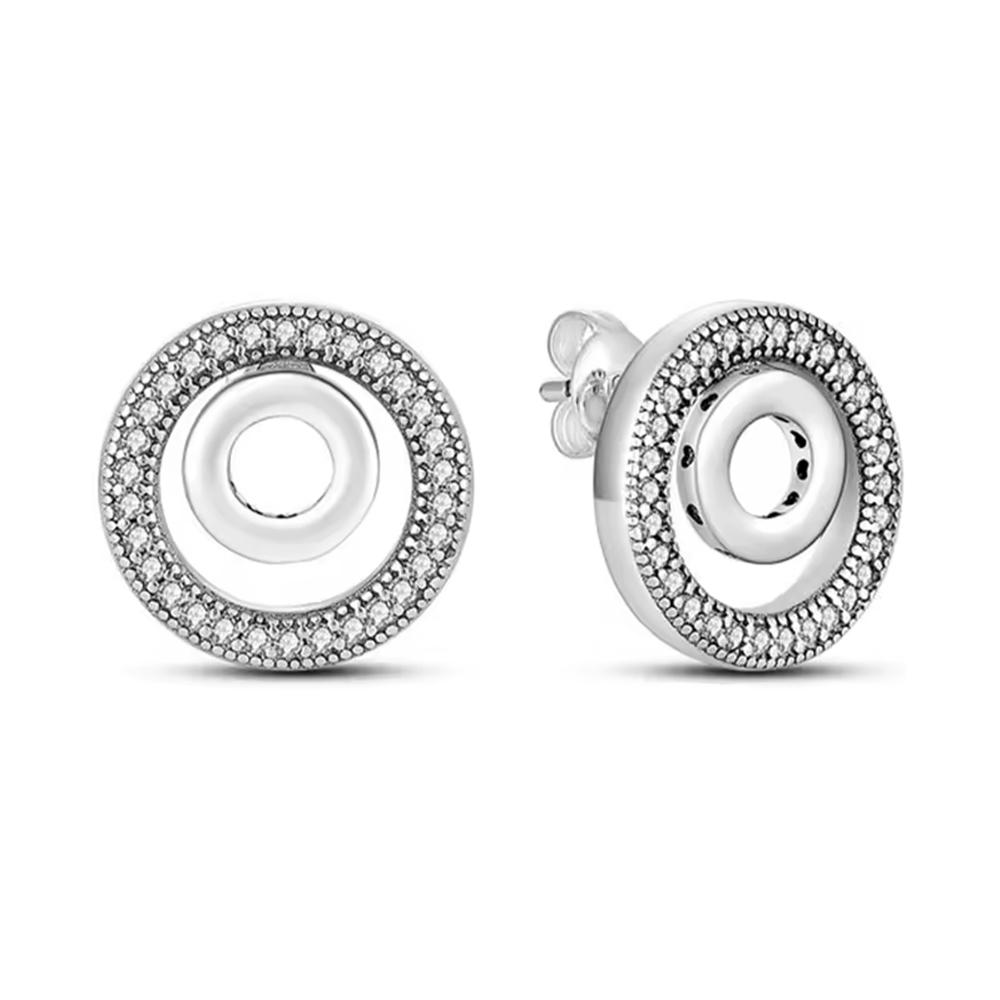 

Sparkling 925 Pure Silver Camellia&Heart&Flower&Octagonal Earrings for Women s Fashion Style Jewelry 2026