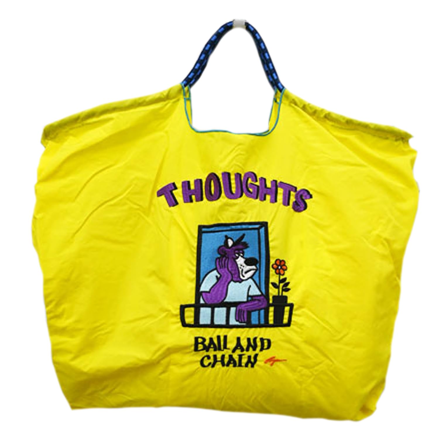 

Ball and Chain Genuine L Size Bear RyuAmbe Shopping Bag Eco Bag 314106 [Ball & Chain] A.THOUGHT (L.YELLOW, L)