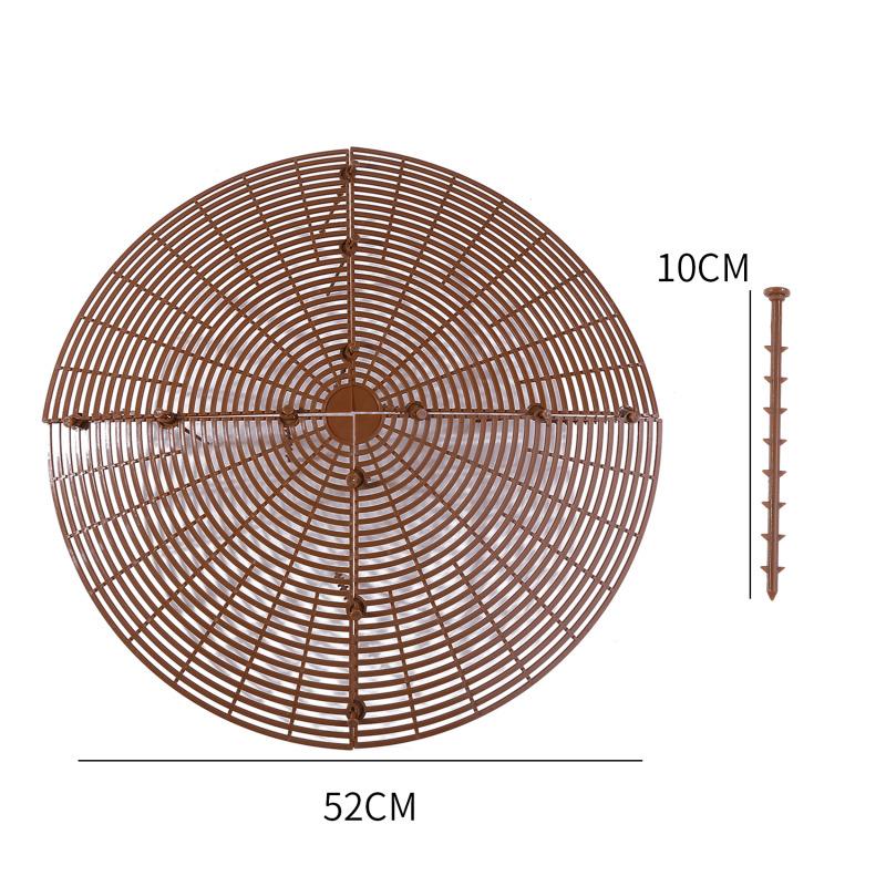 1PC Plant Pot Soil Guard With Nails Plant Pot Grid Flower Pot Cover Baby Safety Mouse Garden Home Plant Protector