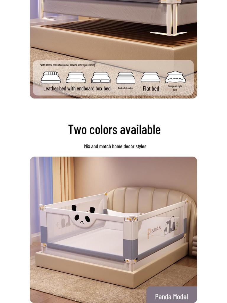 Baby Bedside Safety Guardrail