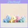 Adorable Unicorn Plush Toy Cute Keychain Soft Stuffed Animal Doll For Kids