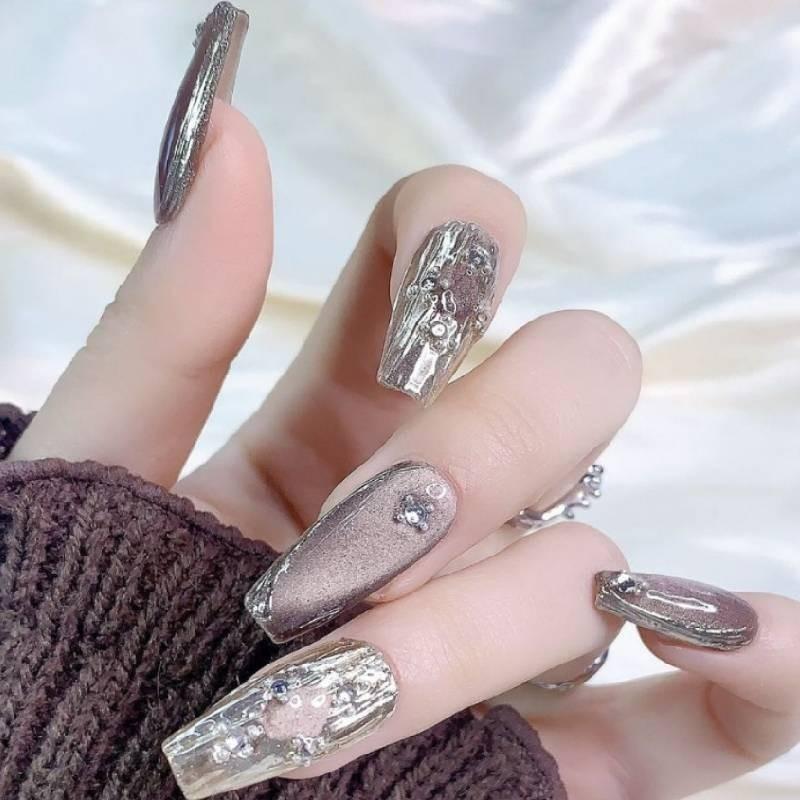 Wear Handmade Nail Fashion Casual Simple Exquisite Classic Nail Style Patch