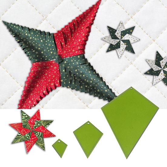 

Quilting Templates Eco-friendly High Toughness Green Handcrafted Quilting Rulers Set for Tailoring