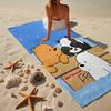 Nightly Friends bears Adventure Beach Towel, Super Soft Microfiber, Gift for Her/Him, Birthday, for Pool, Beach, Travel, Home Decor Fan gifts