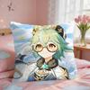 Sucrose Genshin Game Cushion Cover Short Plush Pillow Case Room Sofa Cushion Covers Home Decor Funda