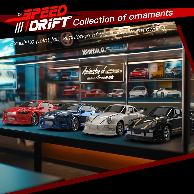 2025 Best-seller 1:64 1:43 Drift Remote Control Car, Four-wheel Remote Control Car, Full-scale Desktop Racing Toy, Children Gift