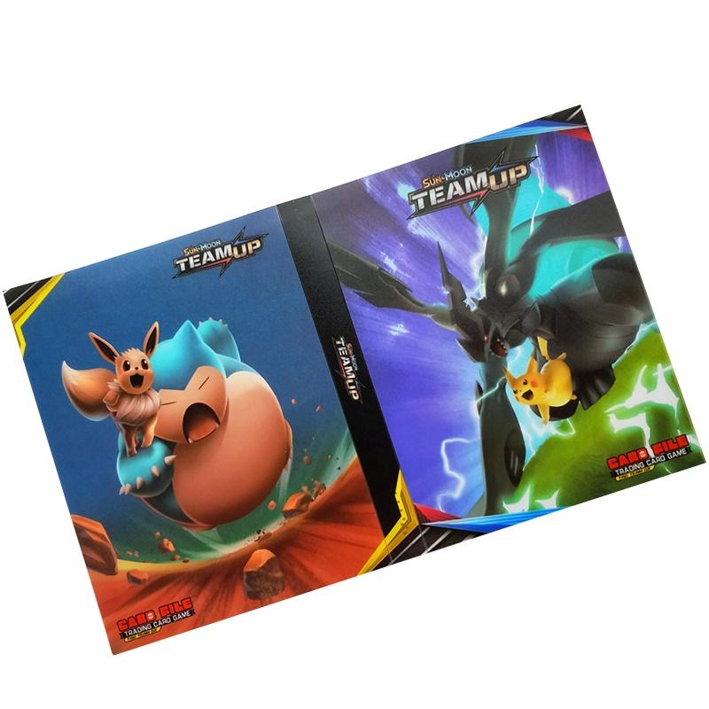 Pet Genie Pokémon Sammelkartenalbum mit 240 Hüllen und lebhaftem Einband als Geschenk zum Kindertag