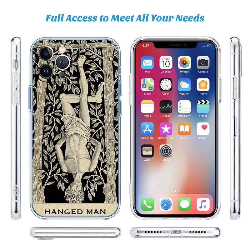 Witch Divination Tarot Moon Phone Case for Motorola Moto G10 G20 G30 G31 G32 G34 G35 G41 G42 G50 G51 G52 G55 G60 G60S