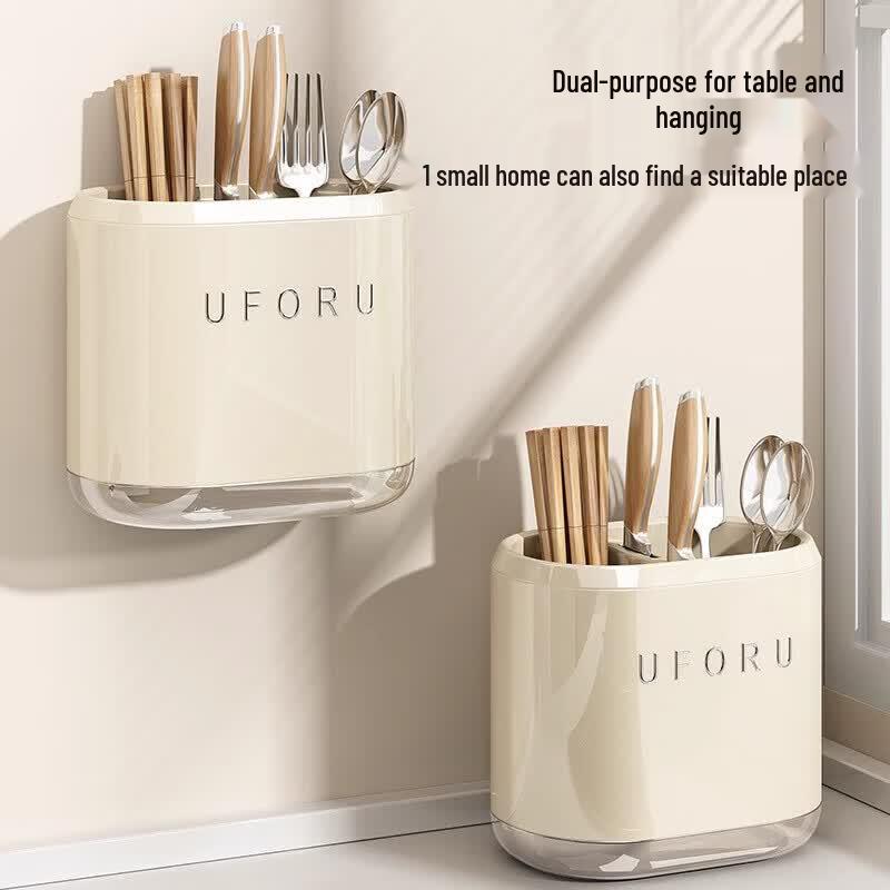 YOUQIN Wall-Mounted Chopstick & Knife Storage Rack