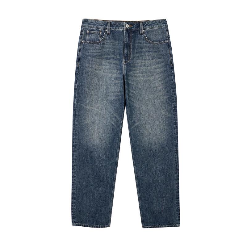 Jack&Jones Men's Relaxed Fit Washed Denim Jeans