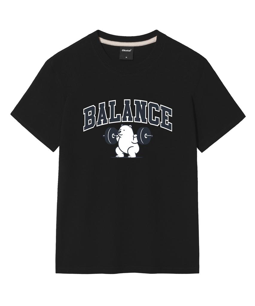 OKSTAR Balance Bear Short Sleeve Tee (Type B)