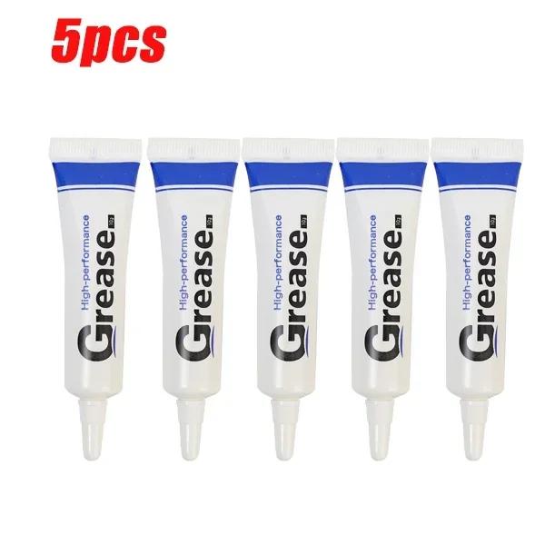 10ml Lithium Based Grease Waterproof O-ring Seal Lubricant Maintenance Lubricant White Glue for Rubber Metal Bearing Lubrication
