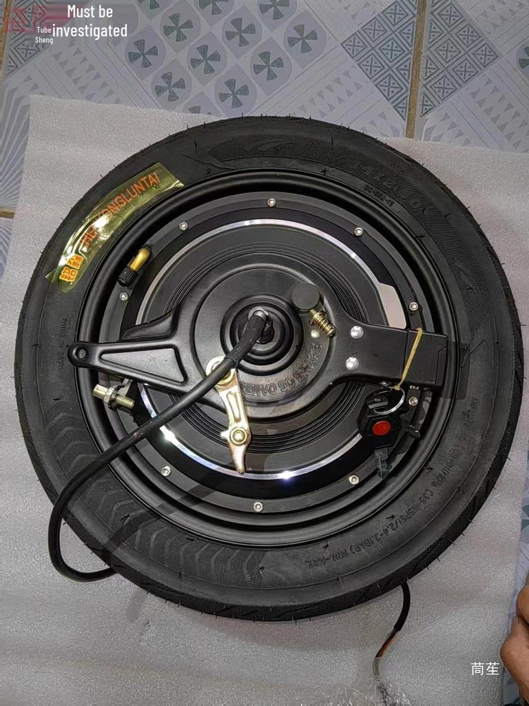 48V 350W Brushless Hub Motor with Drum & Expansion Brake