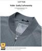 Men's High-Quality Wrinkled Jacket - 2026 Spring/Autumn Stand Collar Casual Style