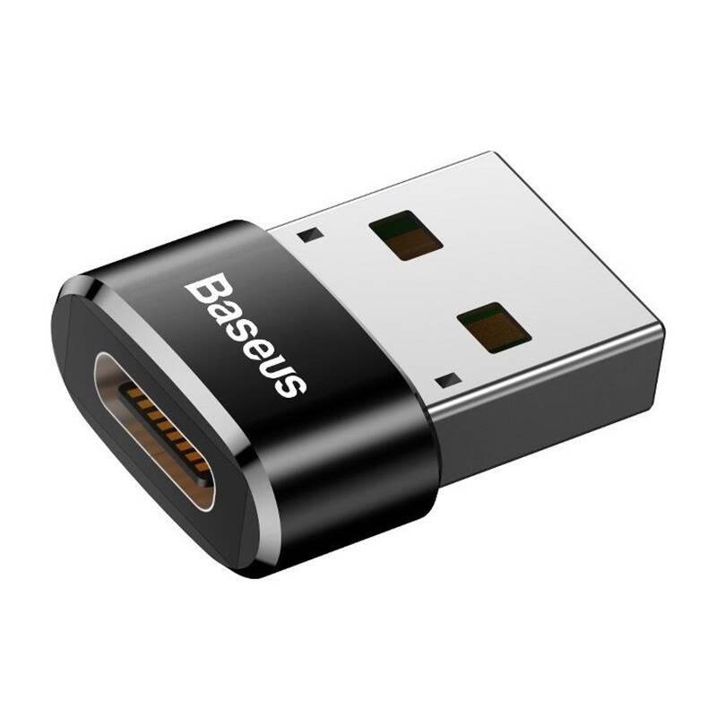 Adapter USB-C To USB-A Baseus 3A (Black)