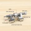 Stainless Steel Fixed Angle Honing Guide With Brass Roller For Woodworking Chisel Planer Blade Flat Chisel Edge Sharpening Tools