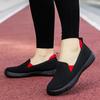 Scarpe taglia grande testa larga scarpe da passeggio rete traspirante fondo piatto comode facili da indossare semplici antiscivolo casual