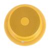 Mini Tragbarer Lautsprecher mit Magnetfuß Kraftvoller Klang Kompakt Wasserdicht für Camping Gelb