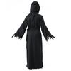 Children's Halloween Grim Reaper Costume with Red Eyes Robe - Horror Cosplay Outfit