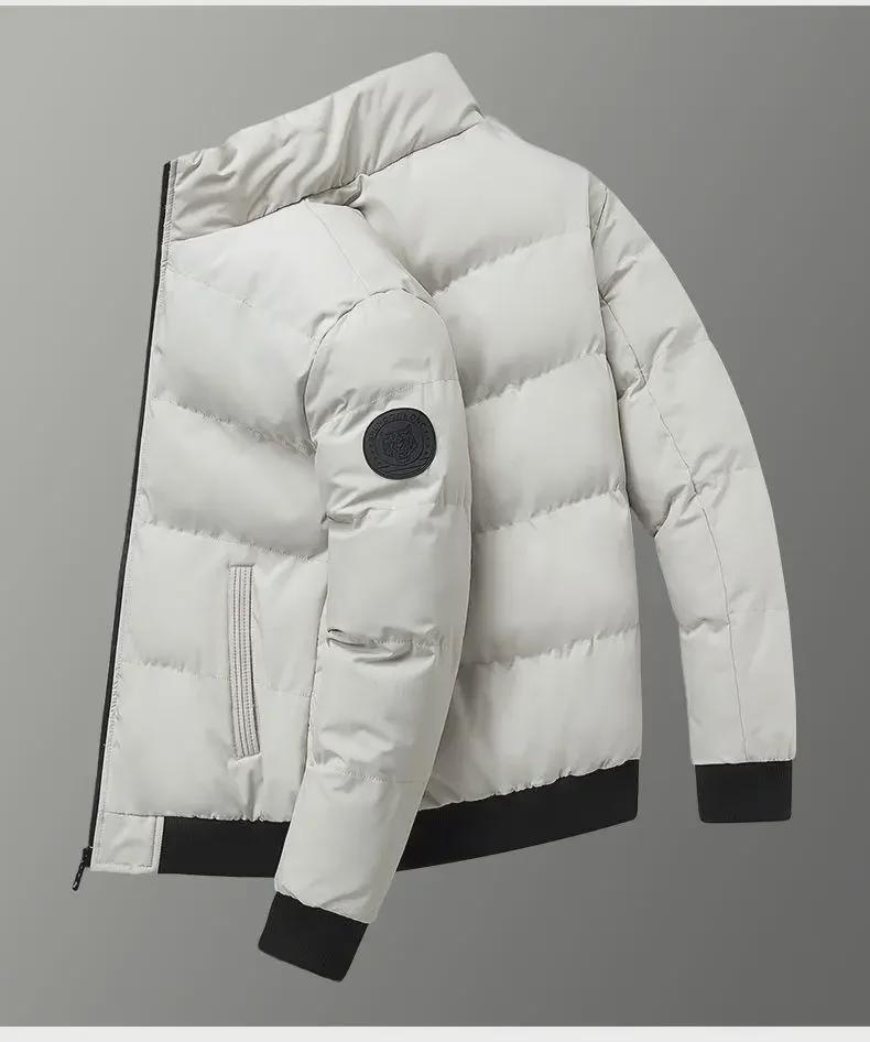 Men's Winter Thickened Cotton Jacket, New Casual Youthful Style, Trendy All-Match Top