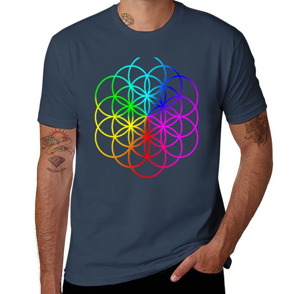 Flower Of Life The flower of life TShirt Sporty Breathable Short Sleeve TShirt
