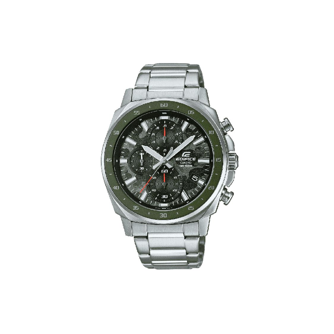 Casio Quartz Movement Stainless Steel Watch Green Dial Men watches EFV-600D-3C Green Dial