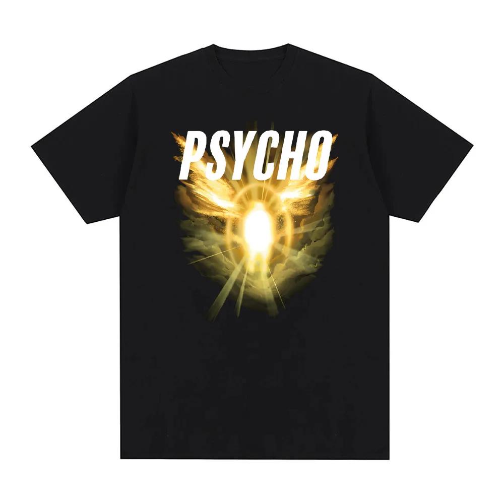 

Sacred Psycho Tee Dave Same as official website 100%Cotton 2025 NEW High Quality Tee-shirt Summer 100%Cotton Round Neck T shirt S разноцветный