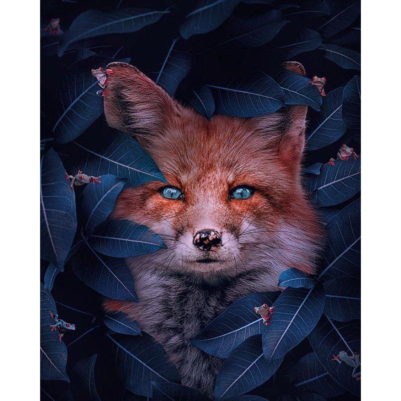 Diy 5D Deer Flower Butterfly Full Round Drill Cartoon Diamond Painting Cross Stitch Kits Art Animal Paint By Diamond Home Decor
