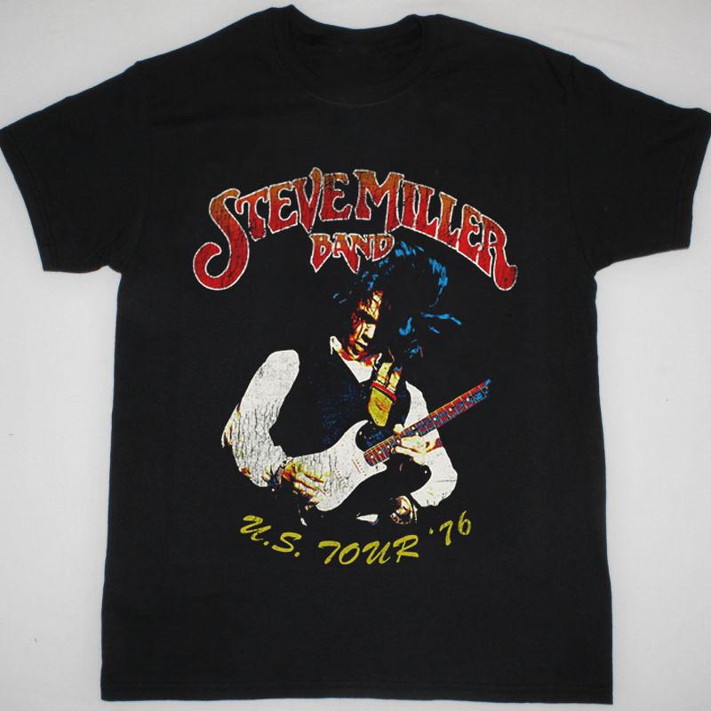 STEVE MILLER BAND - Tour 76 Vintage Short Sleeve All Size Shirt FA517 Unisex T-Shirt XXXL